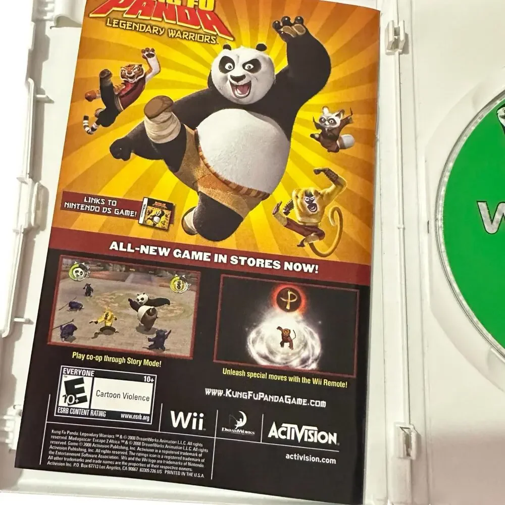 Madagascar Escape 2 Africa Nintendo Wii Game 2008 Complete w/ Manual Untested